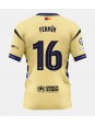 Moški Nogometna dresi replika Barcelona Fermin Lopez #16 Gostujoči 2025-26 Kratek rokav